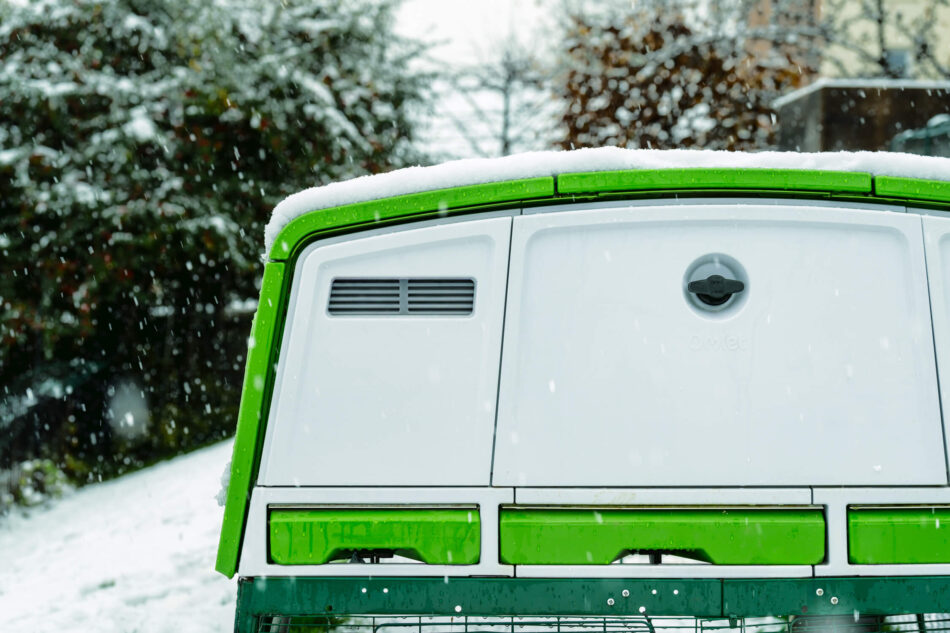 poulailler Eglu Pro dans la neige