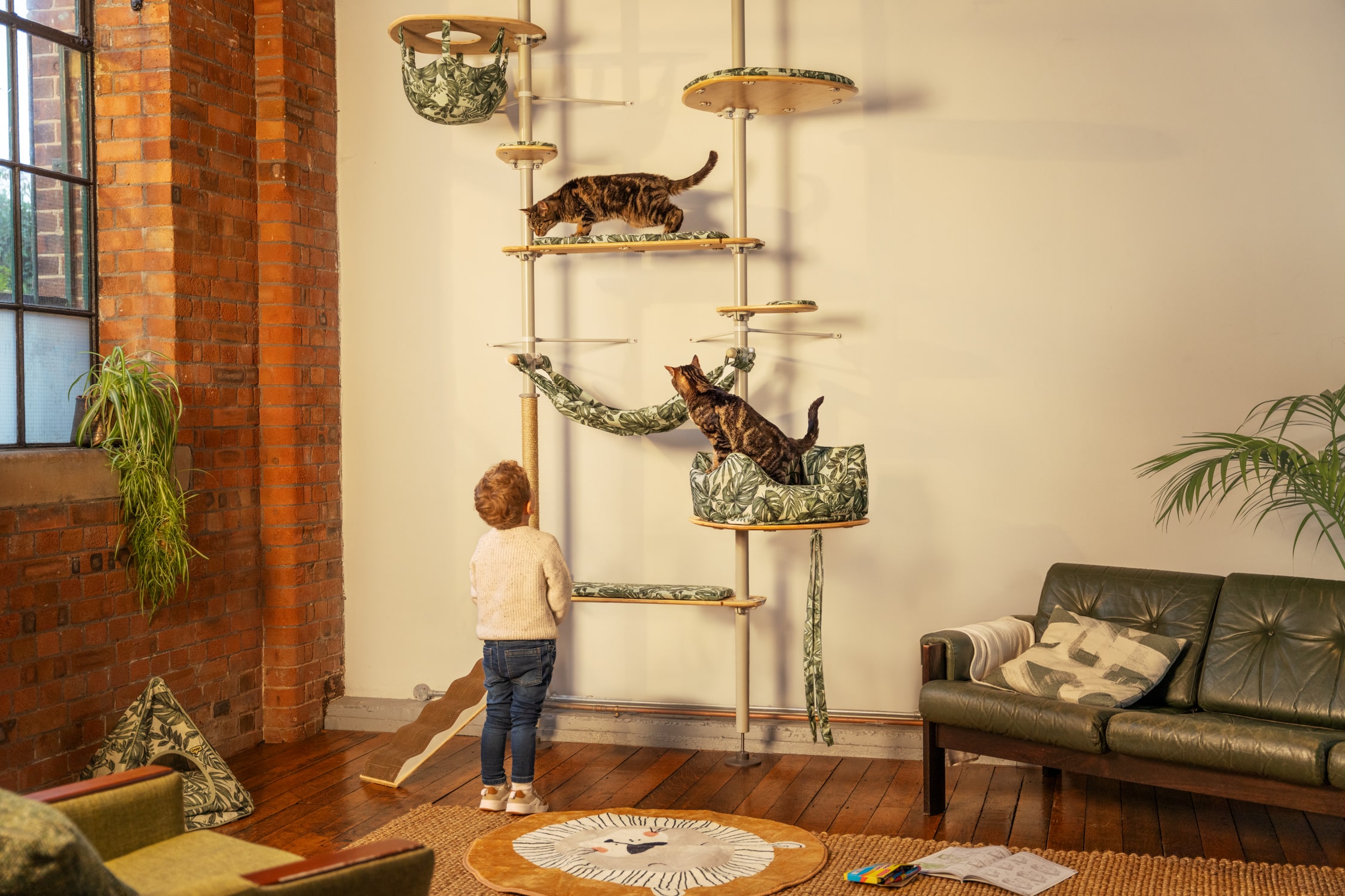 Arbre à chat d’intérieur Freestyle Secret Garden